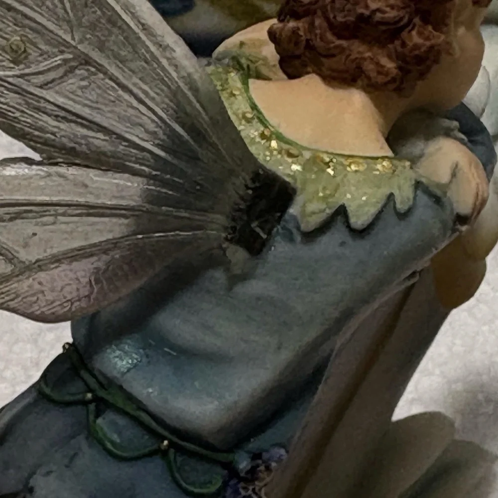Faerie Glen “longing for you “ Heart Shaped picture frame figurine